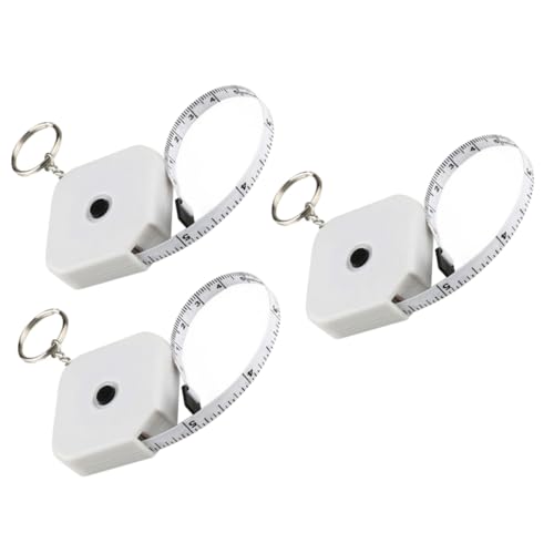 DOITOOL 1 Satz Teiliges Maßband Flexibles Quadratisches Maßband Für Körper Und Stoffmessungen Für Handwerk Und Fitness Langlebig Und Praktisch 3 Stück DOITOOL 1 Satz Teiliges Maßband Flexibles Quadratisches Maßband Für Körper Und Stoffmessungen Für Handwerk Und Fitness Langlebig Und Praktisch 3 Stück von DOITOOL