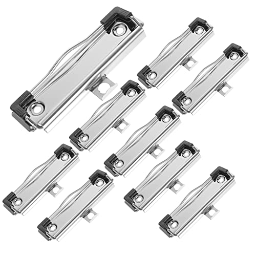 DOITOOL 1 Satz Teiliges Metall Klemmbrett Clip Federbelastete Dokumentenhalter Robuste Büroklammern Mit Gummifüßen Vielseitig Für Akten Bastelprojekte Und Wandmontage Geeignet 15 Stück DOITOOL 1 Satz Teiliges Metall Klemmbrett Clip Federbelastete Dokumentenhalter Robuste Büroklammern Mit Gummifüßen Vielseitig Für Akten Bastelprojekte Und Wandmontage Geeignet 15 Stück von DOITOOL