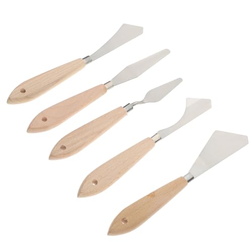 DOITOOL 1 Satz Teiliges Ölmalerei Spachtel Malpalette Spachtel Für Acrylfarben Leicht Und Robust Für Verschiedene Maltechniken Und Farbmischung 5 Stück DOITOOL 1 Satz Teiliges Ölmalerei Spachtel Malpalette Spachtel Für Acrylfarben Leicht Und Robust Für Verschiedene Maltechniken Und Farbmischung 5 Stück von DOITOOL