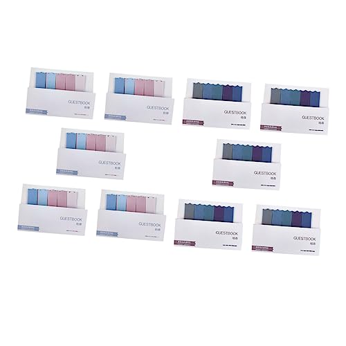 DOITOOL 1 Satz Teiliges Selbstklebende Page Marker Sticker Haftnotizen Für Büro Und Schule Wiederverwendbare Notizen Praktische Index Tabs Für Notizen Design 10 Stück DOITOOL 1 Satz Teiliges Selbstklebende Page Marker Sticker Haftnotizen Für Büro Und Schule Wiederverwendbare Notizen Praktische Index Tabs Für Notizen Design 10 Stück von DOITOOL