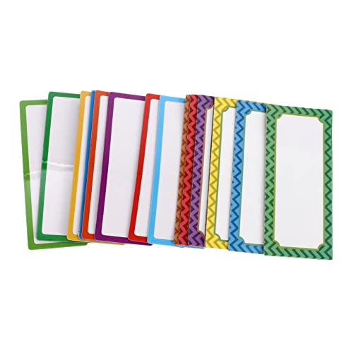 DOITOOL 1 Satz Teiliges Set Magnetischer Wiederverwendbarer Namensschilder Abwischbare Farbige Etiketten Für Klassenzimmer Und Haushalte Für Kühlschränke Und Whiteboards 16 Stück von DOITOOL