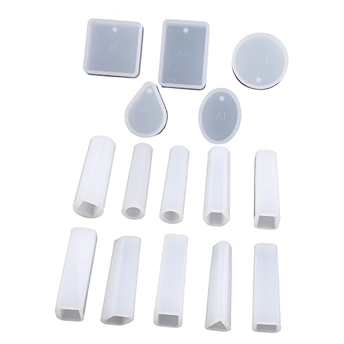 DOITOOL 1 Satz Teiliges Set Silikonformen für Schmuck Diy Gießformen für Halskettenanhänger Geeignet für Epoxidharz Kreativ Gestalten und Einzigartige Schmuckstücke Kreieren von DOITOOL