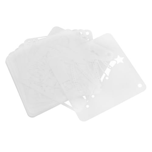DOITOOL 1 Satz Teiliges Set Weihnachtsbaum Spritz Schablonen Für Kreative Malerei Wiederverwendbare Pet Vorlagen Für Diy Dekoration Und Bastelprojekte Für Weihnachtsdeko 25 Stück von DOITOOL