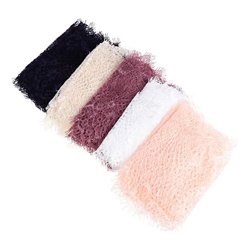 DOITOOL 1 Satz Teiliges Spitzenband Dekorative Stoffaccessoires Für Diy Kleidung Breites Spitzenborte Polyester Verzierungen Für Hochzeiten Partys Und Bastelprojekte 5 Stück DOITOOL 1 Satz Teiliges Spitzenband Dekorative Stoffaccessoires Für Diy Kleidung Breites Spitzenborte Polyester Verzierungen Für Hochzeiten Partys Und Bastelprojekte 5 Stück von DOITOOL