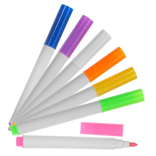 DOITOOL 1 Satz Teiliges Wiederverwendbare Whiteboard Marker Abwischbare Trockene Radiermarker Für Kreatives Schreiben Und Zeichnen Für Büro Schule Und Zuhause 7 Stück von DOITOOL