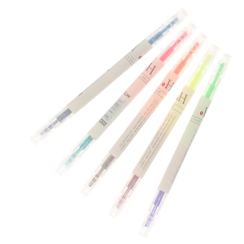 DOITOOL 1 Satz Textmarker Stiftmarker Fluoreszierender Stift Farbige Markierung Tragbarer Markierungsstift Marker Stift Plastik Bunt 5 Stück DOITOOL 1 Satz Textmarker Stiftmarker Fluoreszierender Stift Farbige Markierung Tragbarer Markierungsstift Marker Stift Plastik Bunt 5 Stück von DOITOOL