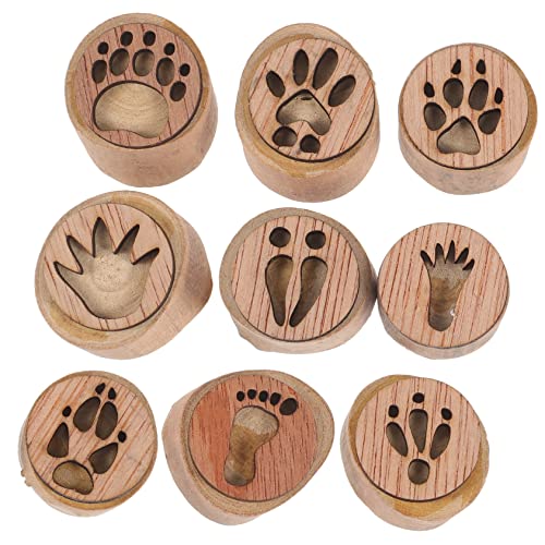 DOITOOL 1 Satz Tierfußabdruck Holzstempel Dekorative Bastelstempel für Diy Karten und Handwerk Langlebig und Vielseitig Einsetzbar für Scrapbooking und Projekte DOITOOL 1 Satz Tierfußabdruck Holzstempel Dekorative Bastelstempel für Diy Karten und Handwerk Langlebig und Vielseitig Einsetzbar für Scrapbooking und Projekte von DOITOOL