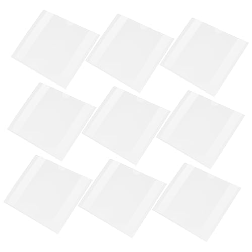 DOITOOL 1 Satz Transparente Dokumententaschen Für Rechnungen Und Tickets Reißfeste Aufbewahrungstaschen Für Kleine Gegenstände Für Büro Und Reisen 10 Stück von DOITOOL