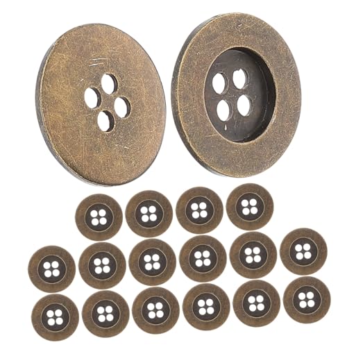 DOITOOL 1 Satz Vintage-knöpfe Tasten Sortierte Knöpfe Nähen Vintage Metallknöpfe Kleidung Austauschbare Knöpfe Knopf Für Kleidung Runde Nähknöpfe Metallknopfdekoration Kupfer 20 Stück DOITOOL 1 Satz Vintage-knöpfe Tasten Sortierte Knöpfe Nähen Vintage Metallknöpfe Kleidung Austauschbare Knöpfe Knopf Für Kleidung Runde Nähknöpfe Metallknopfdekoration Kupfer 20 Stück von DOITOOL