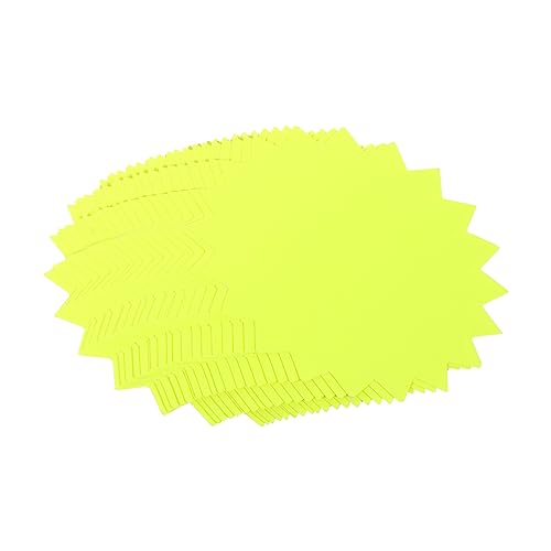 DOITOOL 1 Satz Warenpreisschild Zeichen Etiketten Geformtes Schild Stichworte Klein Warenkennzeichnung Farbige Preisschilder Papiere Blanko-werbepapier Weißer Karton Yellow 80 Stück DOITOOL 1 Satz Warenpreisschild Zeichen Etiketten Geformtes Schild Stichworte Klein Warenkennzeichnung Farbige Preisschilder Papiere Blanko-werbepapier Weißer Karton Yellow 80 Stück von DOITOOL