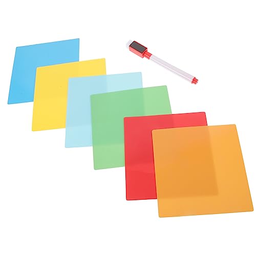 DOITOOL 1 Satz Wiederverwendbare Beschriftungsaufkleber für Whiteboard Abwischbare Notizen Haftnotizen Whiteboard Stift für Büro und Organisation Geruchlos und Einfach zu von DOITOOL