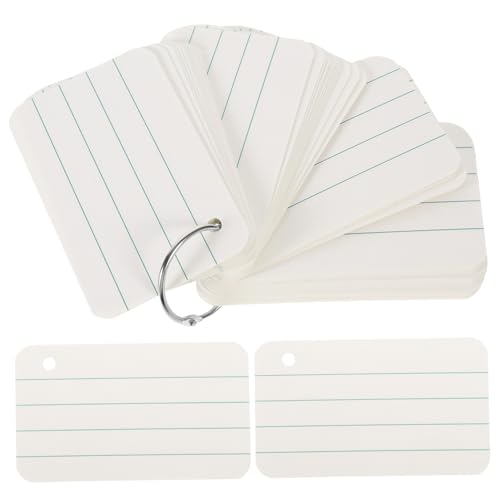 DOITOOL 1 Satz Wortspeicherkarten Leerzeichen Karteikarten Schreibwaren FlashCard Vokabular Blankokarten für die Kartenherstellung DIY-Karten Lernkarten leer Papier DOITOOL 1 Satz Wortspeicherkarten Leerzeichen Karteikarten Schreibwaren FlashCard Vokabular Blankokarten für die Kartenherstellung DIY-Karten Lernkarten leer Papier von DOITOOL