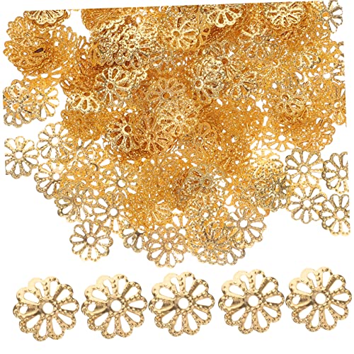 DOITOOL 1 Satz Wulstiger Abstandshalter Halskette Lünette Groß Spacer Farbig Perlenkappen Schmuck Diy Perlen Kappen Perlen Zum Selbermachen Von Schmuck Eisen Golden 1000 Stück DOITOOL 1 Satz Wulstiger Abstandshalter Halskette Lünette Groß Spacer Farbig Perlenkappen Schmuck Diy Perlen Kappen Perlen Zum Selbermachen Von Schmuck Eisen Golden 1000 Stück von DOITOOL