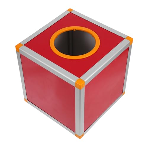 DOITOOL 1 Satz -box Tombolaboxen Mit Schlitz Gewinnspielboxen Vorschlagsboxen Spendenboxen Für Fundraising Kästen Für Tombola-tickets Tombola-korb Tombolaboxen Für Tickets Rot Mdf von DOITOOL