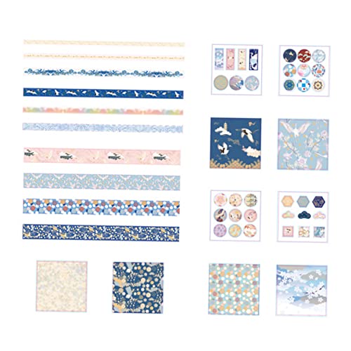 DOITOOL 1 Satz hand halter aufkleber Zeitschrift Scrapbooking mit Abdeckband buch dekoration scheckheft Bastelband Klebeband zum Verpacken von Geschenken Japanisches Papier Blue DOITOOL 1 Satz hand halter aufkleber Zeitschrift Scrapbooking mit Abdeckband buch dekoration scheckheft Bastelband Klebeband zum Verpacken von Geschenken Japanisches Papier Blue von DOITOOL