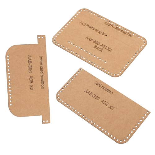 DOITOOL 1 Satz handgefertigtes Leder Muster Vorlage für die Brieftaschenproduktion multifunktionswerkzeug Formschablone Wallet-Vorlage Formen Schablone Kraftpapier Orange DOITOOL 1 Satz handgefertigtes Leder Muster Vorlage für die Brieftaschenproduktion multifunktionswerkzeug Formschablone Wallet-Vorlage Formen Schablone Kraftpapier Orange von DOITOOL
