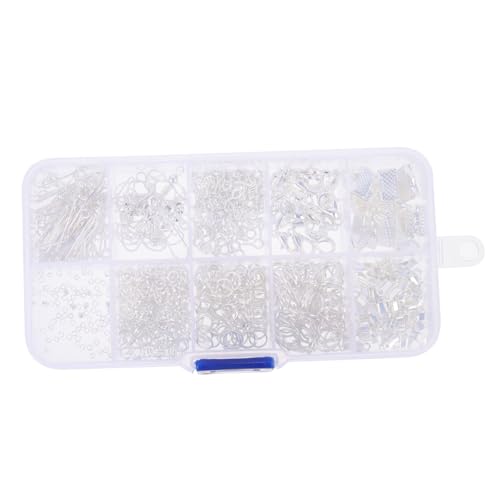 DOITOOL 1 Schachtel DIY Ohrhaken Silberfarben Ohrring Teile für Schmuckherstellung Nickelfreie Ohrclips Ohrhaken Basteln Zubehör für Handmade Ohrschmuck DOITOOL 1 Schachtel DIY Ohrhaken Silberfarben Ohrring Teile für Schmuckherstellung Nickelfreie Ohrclips Ohrhaken Basteln Zubehör für Handmade Ohrschmuck von DOITOOL