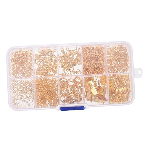 DOITOOL 1 Schachtel DIY Ohrhaken Teiliges Goldfarbenes Zubehör für Schmuckherstellung Hypoallergen und Leicht für Kreative Ohrringe und für und Familie DOITOOL 1 Schachtel DIY Ohrhaken Teiliges Goldfarbenes Zubehör für Schmuckherstellung Hypoallergen und Leicht für Kreative Ohrringe und für und Familie von DOITOOL