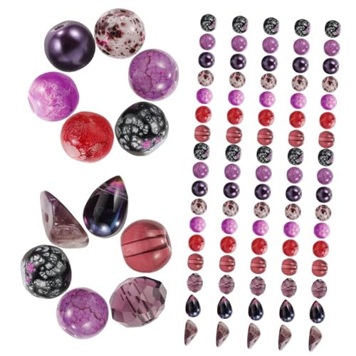 DOITOOL 1 Schachtel Glasperlen für Diy Schmuck Farbiges Design Leichte und Bastelperlen für Armbänder und Dekorationen für Handarbeiten DOITOOL 1 Schachtel Glasperlen für Diy Schmuck Farbiges Design Leichte und Bastelperlen für Armbänder und Dekorationen für Handarbeiten von DOITOOL