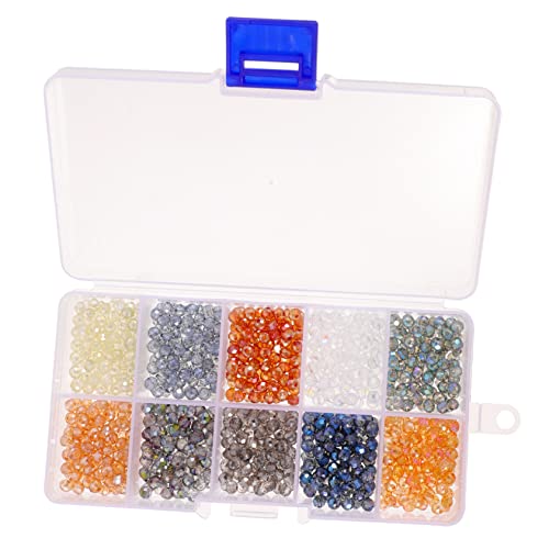DOITOOL 1 Schachtel Glasperlen für Diy Schmuckherstellung Lose Bastelperlen Verschiedenen Farben für Armbänder und Langlebig und Leicht zu Verarbeiten DOITOOL 1 Schachtel Glasperlen für Diy Schmuckherstellung Lose Bastelperlen Verschiedenen Farben für Armbänder und Langlebig und Leicht zu Verarbeiten von DOITOOL