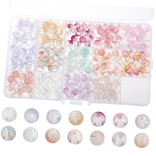 DOITOOL 1 Schachtel Loose Beads Diy Glasperlen für Armbänder Dekorative Spacer Perlen für Basteln für Schmuckherstellung und Diy Dekoration DOITOOL 1 Schachtel Loose Beads Diy Glasperlen für Armbänder Dekorative Spacer Perlen für Basteln für Schmuckherstellung und Diy Dekoration von DOITOOL