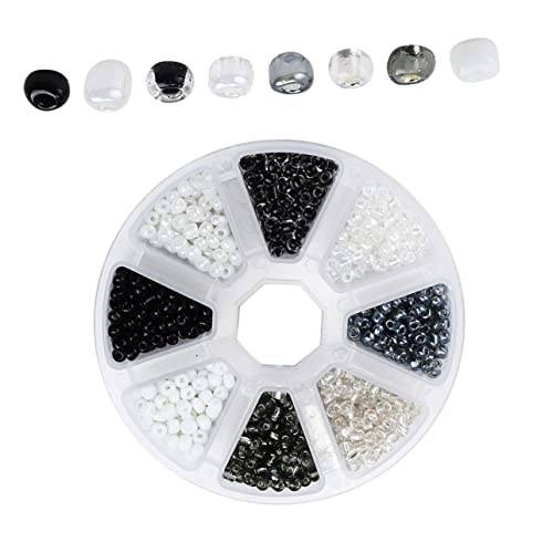 DOITOOL 1 Schachtel Runde Glasperlen Diy für Schmuckherstellung Farbverlauf Perlen für Armbänder und Langlebig und Vielseitig für Kreative Bastelprojekte DOITOOL 1 Schachtel Runde Glasperlen Diy für Schmuckherstellung Farbverlauf Perlen für Armbänder und Langlebig und Vielseitig für Kreative Bastelprojekte von DOITOOL