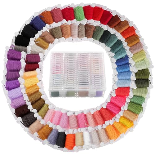 DOITOOL 1 Schachtel Stickgarn Nähgarn bunt Nähen Polyesterfaden Garn zum Sticken nähmaschine Stickfadennähung Stickmaschine Thread Faden zum Sticken Naehstiche Näh- und Stickmaschine DOITOOL 1 Schachtel Stickgarn Nähgarn bunt Nähen Polyesterfaden Garn zum Sticken nähmaschine Stickfadennähung Stickmaschine Thread Faden zum Sticken Naehstiche Näh- und Stickmaschine von DOITOOL