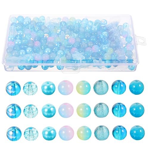 DOITOOL 1 Schachtel Themen Spacer Beads für Diy Schmuck Runde Kristallperlen für Armbänder Ohrringe und Mehr Vielseitige und Dekorative Bastelperlen Sternenblau DOITOOL 1 Schachtel Themen Spacer Beads für Diy Schmuck Runde Kristallperlen für Armbänder Ohrringe und Mehr Vielseitige und Dekorative Bastelperlen Sternenblau von DOITOOL
