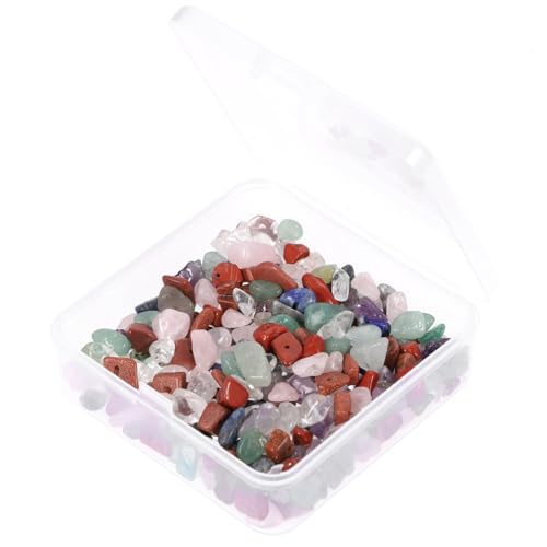 DOITOOL 1 Schachtel Unregelmäßige Bunte Naturstein Perlen Langlebige Steinperlen mit Glatter Oberfläche für DIY Schmuckherstellung Armbänder Ohrringe Halsketten Kreative Bastelsteine DOITOOL 1 Schachtel Unregelmäßige Bunte Naturstein Perlen Langlebige Steinperlen mit Glatter Oberfläche für DIY Schmuckherstellung Armbänder Ohrringe Halsketten Kreative Bastelsteine von DOITOOL