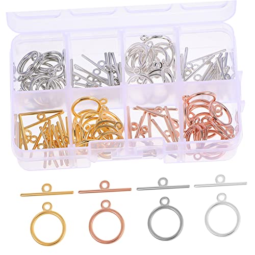 DOITOOL 1 Schachtel -taste Schmuck Schließe Herstellung Machen Zubehör Schlank Für Diy-armbandverbinder Knebelverbinder Vintage-armbandverbinder Verschlüsse, Anschlüsse Legierung DOITOOL 1 Schachtel -taste Schmuck Schließe Herstellung Machen Zubehör Schlank Für Diy-armbandverbinder Knebelverbinder Vintage-armbandverbinder Verschlüsse, Anschlüsse Legierung von DOITOOL