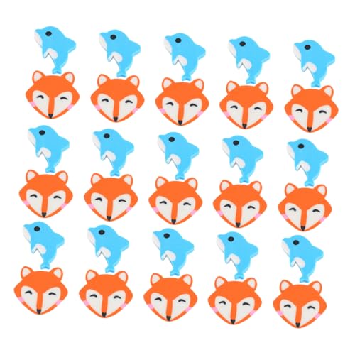 DOITOOL 1 Set Bequemer Fuchs- Und Delphin -radiergummis Für Studenten Weiche Und Sanfte Niedliche, Tierförmige Radiergummis Für Kinderpapierkunstzubehör DOITOOL 1 Set Bequemer Fuchs- Und Delphin -radiergummis Für Studenten Weiche Und Sanfte Niedliche, Tierförmige Radiergummis Für Kinderpapierkunstzubehör von DOITOOL