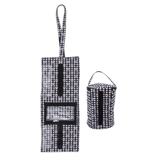 DOITOOL 1 Set Häkeltasche: Aufbewahrungs-Organizer für Strickgarn, abnehmbare Häkeltasche, Garnhalter mit Reißverschluss für Häkelzubehör, Nadeln von DOITOOL