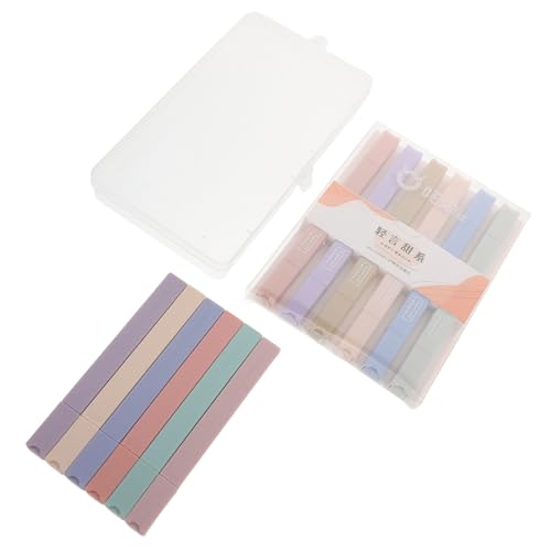 DOITOOL 1 Set Journalstifte, Textmarker Mit Doppelspitze, Schnelltrocknende Marker, Schulbedarf, Büro-textmarker, Tragbares Notizmaterial von DOITOOL