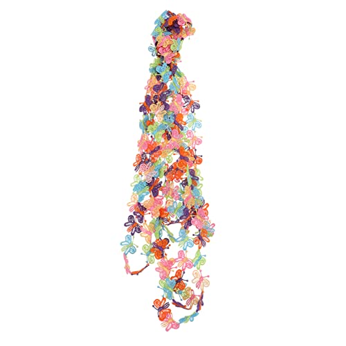 DOITOOL 1 Stück Diy Farbige Spitze mit Eleganter Stickerei Breiter für Kleidung Accessoires und Bastelprojekte für Kreative Handarbeiten von DOITOOL