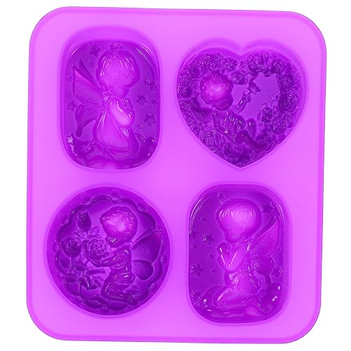 DOITOOL 1 Stück Handgemachte Seifenform Silikon Engel Diy Mold für Kreative Seifen und Kerzenherstellung von DOITOOL