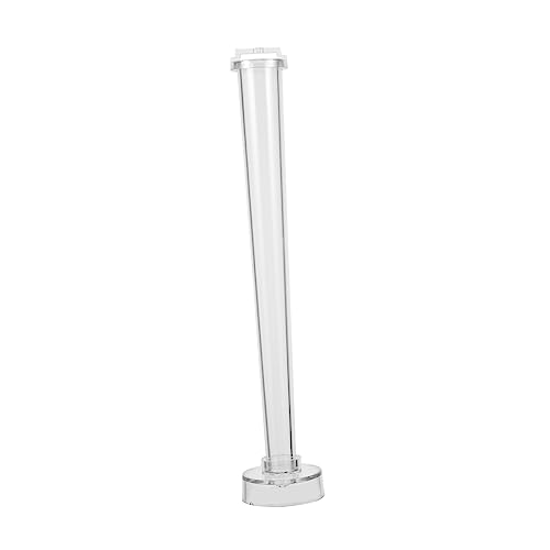 DOITOOL 1 Stück Kerzenform Formen für Kerzen Soja Kerze selber machen Säule verjüngt Gießform aus Kunststoff Kunststoffform manuelle Form DIY zubehör Plastik Transparent von DOITOOL