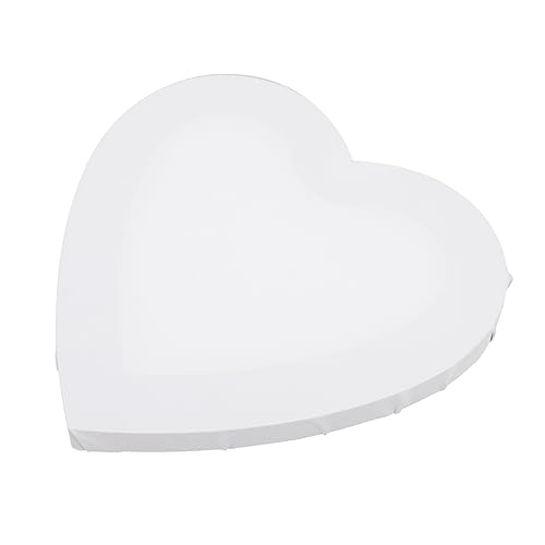 DOITOOL 1 Stück Liebesrahmen Malrahmen Selber Machen Malerei Spannrahmen Diy Malzubehör Gestreckter Leinwandrahmen Gespannte Künstlerleinwand Malerei Versorgung Aquarellmalbrett Weiß Mdf von DOITOOL