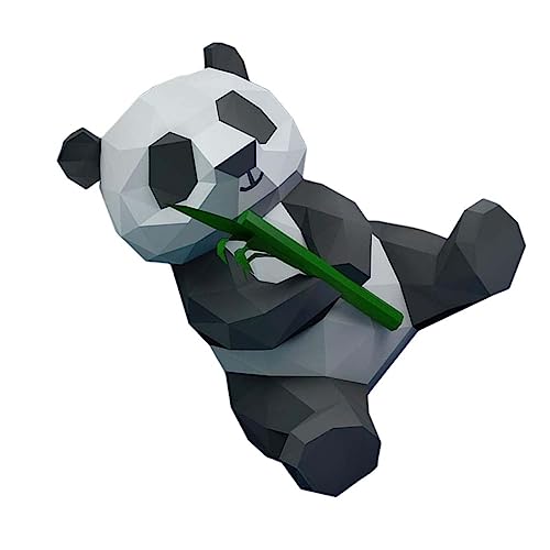 DOITOOL 1 Stück Papier Modell Panda Diy Handgefertigte Figur Geometrisches Origami Ornament Karton für Feste Partys und DOITOOL 1 Stück Papier Modell Panda Diy Handgefertigte Figur Geometrisches Origami Ornament Karton für Feste Partys und von DOITOOL