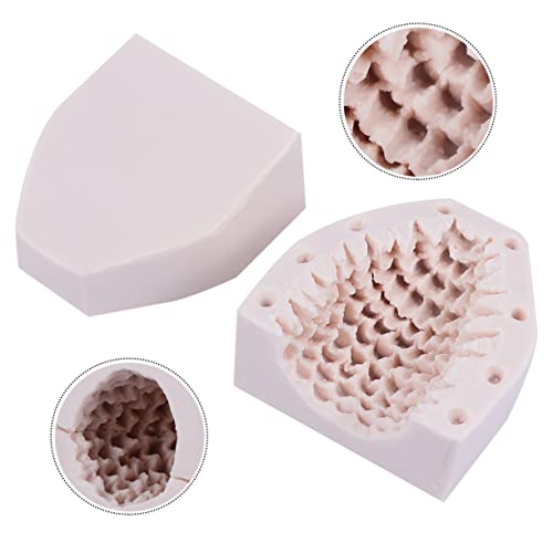 DOITOOL 1 Stück Silicone Kerzenform Weihnachtsbaum DIY Handgemachte Kerzenform Silikon Gießform für Duftkerzen und Seifen und Einfach zu Verwenden von DOITOOL