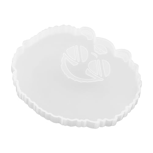 DOITOOL 1 Stück Silikonform Untersetzer Gießform für Diy Projekte Kristall Epoxidharz Mould Kreative Gestaltung von Tassenmatten für Persönliche Dekorationen von DOITOOL