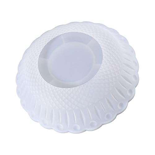 DOITOOL 1 Stück Silikonform für Obsttablett DIY Gießform für Snacks und Aufbewahrung Kreative Servierplatte mit Großem Spitzenmuster Wiederverwendbar und Leicht zu Reinigen DOITOOL 1 Stück Silikonform für Obsttablett DIY Gießform für Snacks und Aufbewahrung Kreative Servierplatte mit Großem Spitzenmuster Wiederverwendbar und Leicht zu Reinigen von DOITOOL