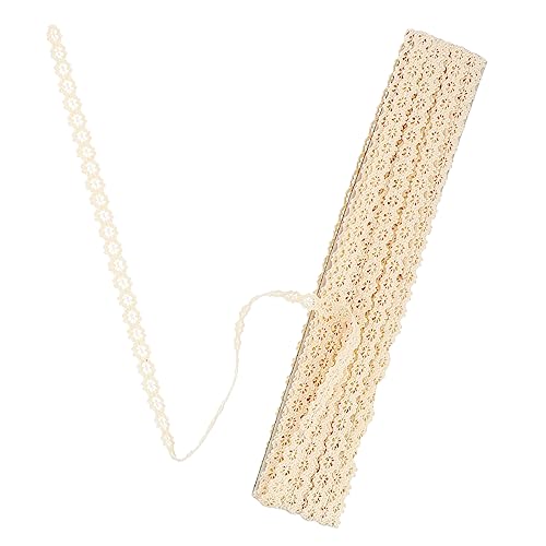 DOITOOL 1 Stück Spitzenband Diy Bekleidungszubehör Baumwollspitze für Handwerksprojekte Accessoire für Hochzeiten Partys und Andere Anlässe DOITOOL 1 Stück Spitzenband Diy Bekleidungszubehör Baumwollspitze für Handwerksprojekte Accessoire für Hochzeiten Partys und Andere Anlässe von DOITOOL