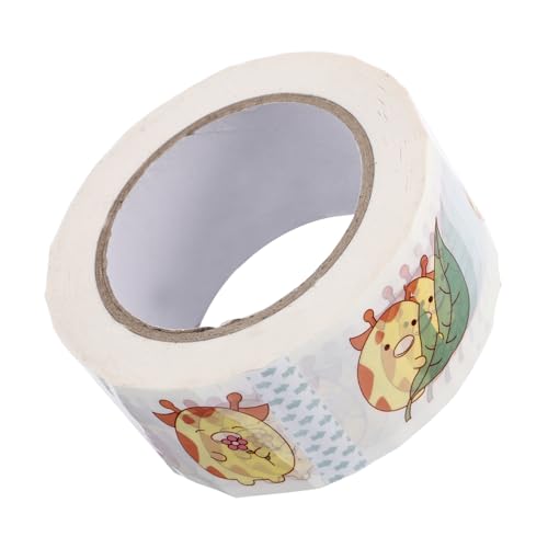 DOITOOL 1 Stück Tierdesign Verpackungsband Klebeband für Leicht und Tragbar für Versand und Kreative Projekte mit Einfachem Tiermotiv Hochwertiges Material von DOITOOL