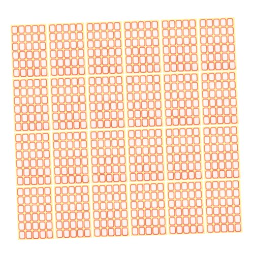 DOITOOL 10 Blatt Beschichtete Namensaufkleber aus Papier Selbstklebende Etiketten Rot Langlebige Organisationsetiketten für Flaschen Boxen Ordner und Partys DOITOOL 10 Blatt Beschichtete Namensaufkleber aus Papier Selbstklebende Etiketten Rot Langlebige Organisationsetiketten für Flaschen Boxen Ordner und Partys von DOITOOL