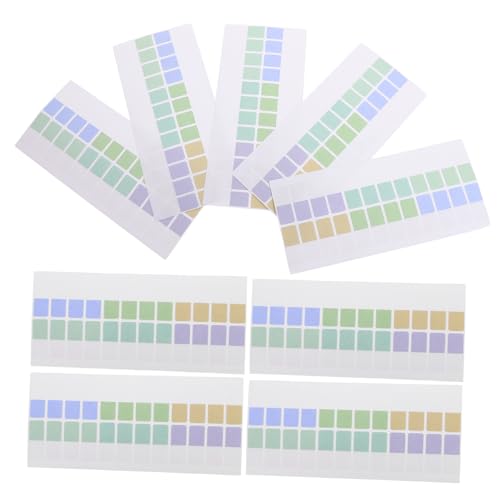 DOITOOL 10 Blatt Notizbuch Registerkarten Selbstklebende Seitenmarkierungen Farbige Index Tabs für Notizen und Praktisch und Einfache Anwendung für Büro Schule und Zuhause DOITOOL 10 Blatt Notizbuch Registerkarten Selbstklebende Seitenmarkierungen Farbige Index Tabs für Notizen und Praktisch und Einfache Anwendung für Büro Schule und Zuhause von DOITOOL