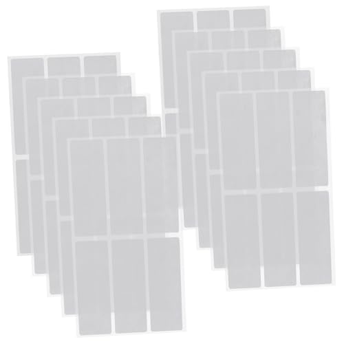 DOITOOL 10 Blatt Selbstklebende Etiketten Praktische Aufkleber für Organisation und Beschriftung für Büro Küche und Zuhause Minimalistisches Design Einfache Anwendung von DOITOOL