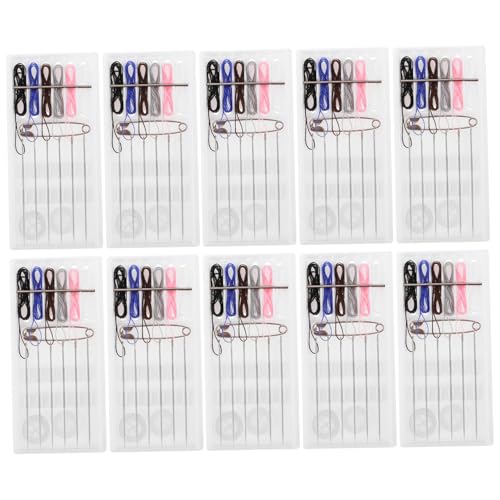 DOITOOL 10 Boxen Tragbare Nähutensilien für Reisen mit Bunten Fäden und Nähnadeln Lösung für Notfallreparaturen DOITOOL 10 Boxen Tragbare Nähutensilien für Reisen mit Bunten Fäden und Nähnadeln Lösung für Notfallreparaturen von DOITOOL