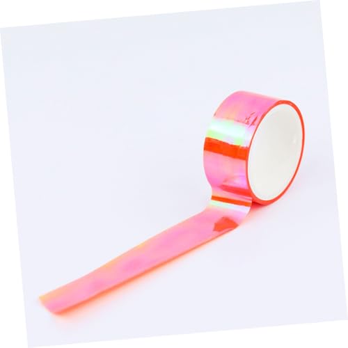 DOITOOL 10 Rollen Bunte Schillernde Klebebänder Wasserdichtes Dekoratives Washi Tape für Scrapbooking DIY Bastelprojekte Notizbuch Geschenkdekoration Vielseitig Einsetzbar von DOITOOL