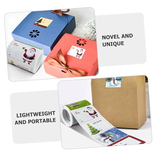 DOITOOL 10 Rollen Handgemachte Weihnachtsaufkleber Retro Stil Mehrzweck Klebeetiketten für Geschenkboxen Grußkarten Blumensträuße Papier und Süßigkeitentüten Sicher und Praktisch für DOITOOL 10 Rollen Handgemachte Weihnachtsaufkleber Retro Stil Mehrzweck Klebeetiketten für Geschenkboxen Grußkarten Blumensträuße Papier und Süßigkeitentüten Sicher und Praktisch für von DOITOOL