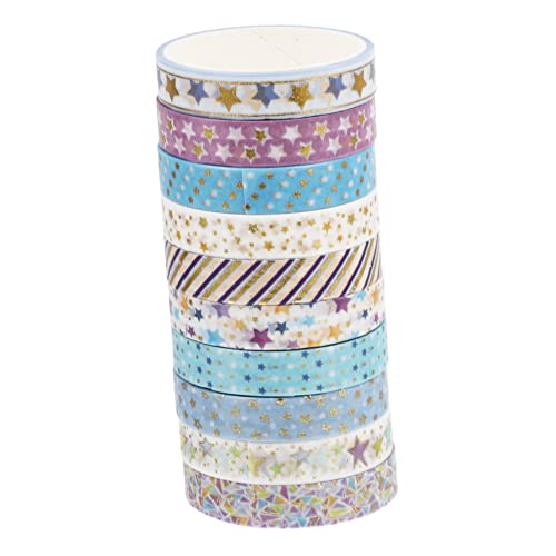 DOITOOL 10 Rollen Washi Tape Set Dekorative Klebebänder mit Goldfolie für DIY Bastelprojekte Scrapbooking Journaling und Geschenkverpackung Vielseitig Einsetzbar und Kreativ Gestaltbar DOITOOL 10 Rollen Washi Tape Set Dekorative Klebebänder mit Goldfolie für DIY Bastelprojekte Scrapbooking Journaling und Geschenkverpackung Vielseitig Einsetzbar und Kreativ Gestaltbar von DOITOOL